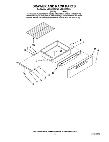 Diagram for MER5555RCB1