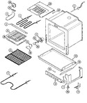 Diagram for 04 - Oven/base