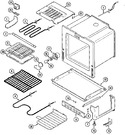 Diagram for 04 - Oven/base