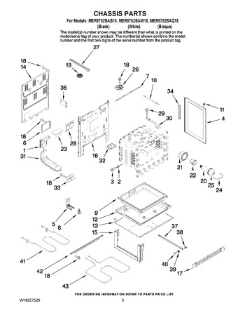 Diagram for MER5752BAB15