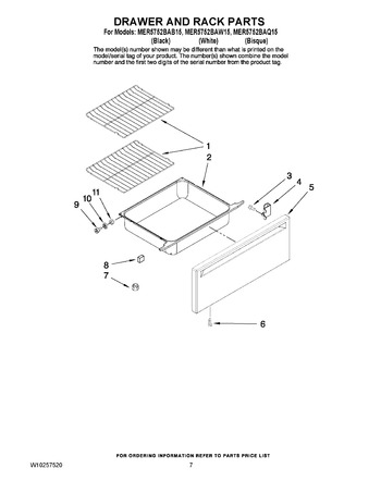 Diagram for MER5752BAB15