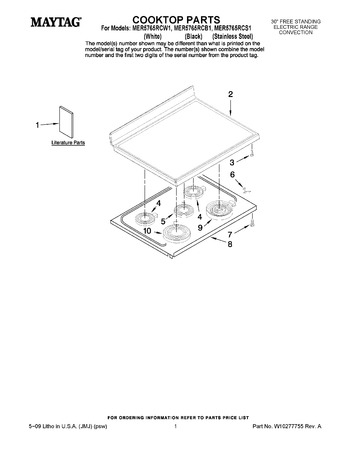 Diagram for MER5765RCB1