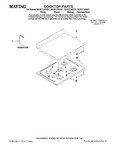 Diagram for 01 - Cooktop Parts