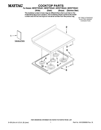 Diagram for MER5775RAQ1