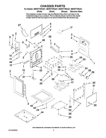 Diagram for MER5775RAW1