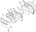 Diagram for 03 - Door (lower/mer6770aac)