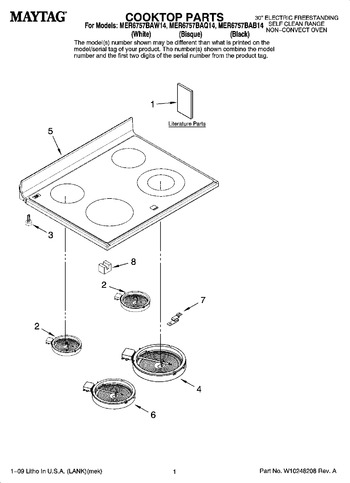 Diagram for MER6757BAW14