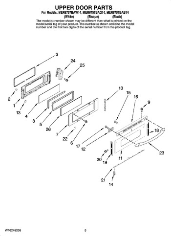 Diagram for MER6757BAW14