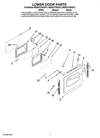 Diagram for MER6757BAW15