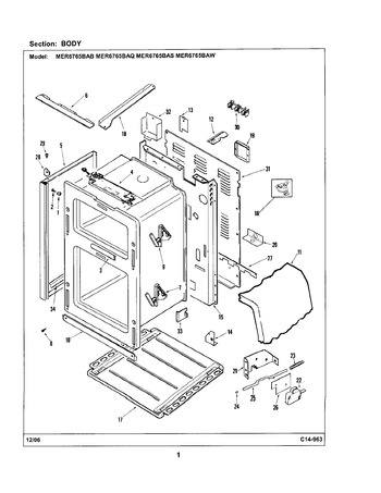 Diagram for MER6765BAQ