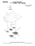 Diagram for 01 - Cooktop Parts