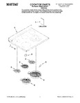 Diagram for 01 - Cooktop Parts