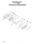 Diagram for 04 - Upper Door Parts