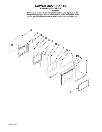 Diagram for MER6775BCS17