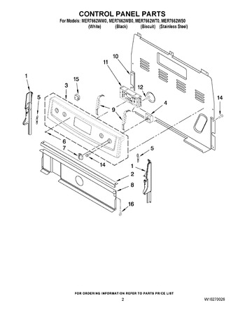 Diagram for MER7662WB0