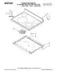 Diagram for 01 - Cooktop Parts