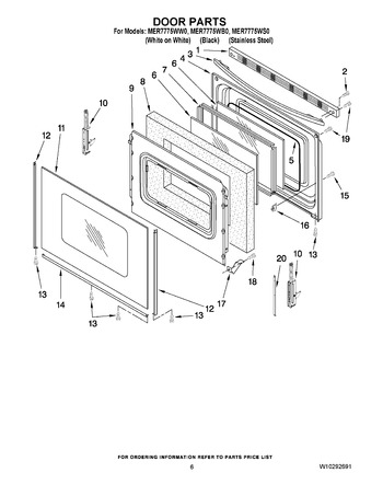 Diagram for MER7775WW0