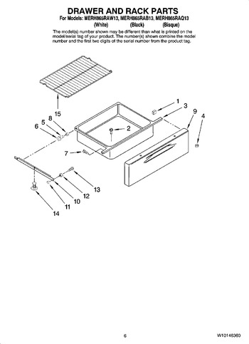 Diagram for MERH865RAB13