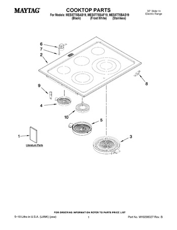 Diagram for MES5775BAF19