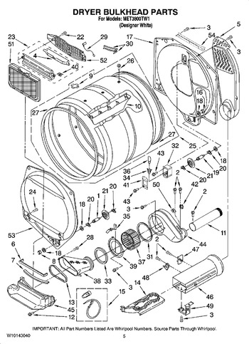 Diagram for MET3800TW1