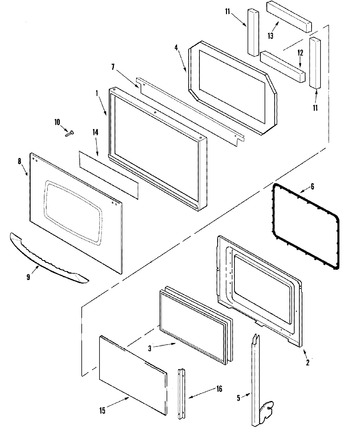 Diagram for MEW6627DDW