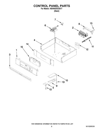 Diagram for MEW5530DDB17