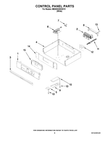 Diagram for MEW5530DDW18