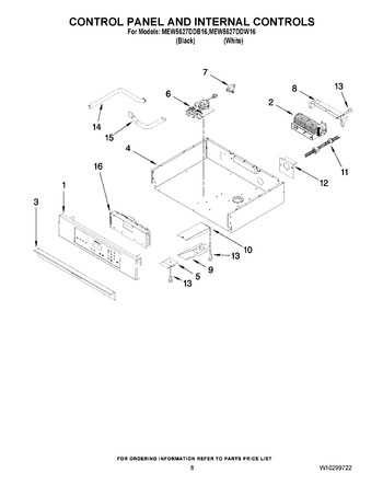 Diagram for MEW5627DDB16