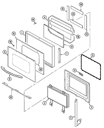 Diagram for MEW6627BAC