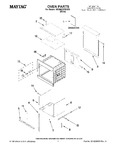 Diagram for 01 - Oven Parts