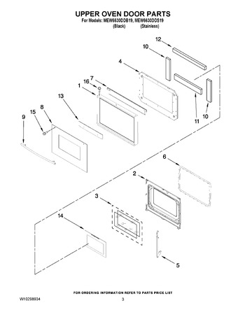 Diagram for MEW6630DDB19