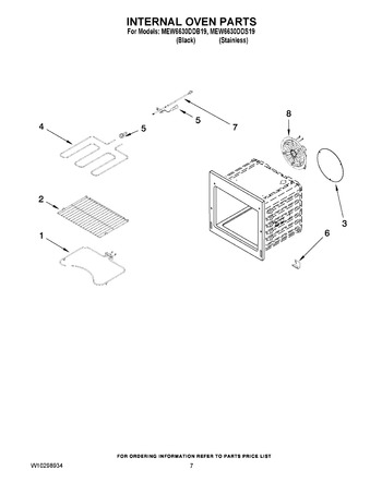 Diagram for MEW6630DDB19