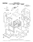 Diagram for 01 - Oven Parts