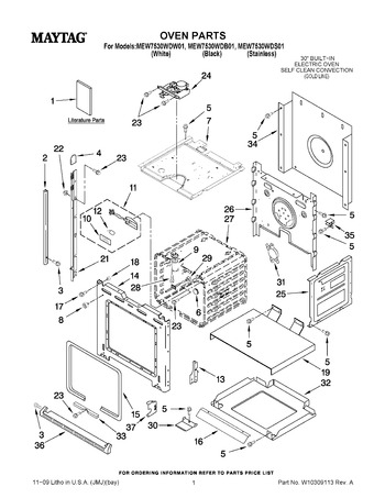 Diagram for MEW7530WDW01