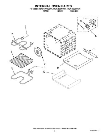 Diagram for MEW7530WDW01