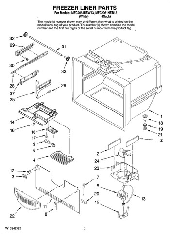 Diagram for MFC2061HEW13