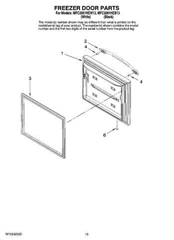 Diagram for MFC2061HEW13