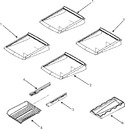 Diagram for 14 - Refrigerator Shelves