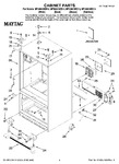 Diagram for 01 - Cabinet Parts