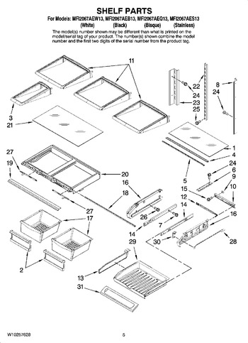 Diagram for MFI2067AES13