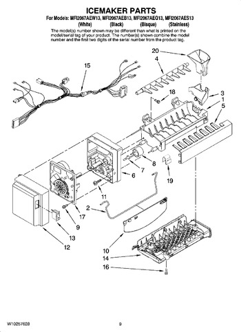 Diagram for MFI2067AEB13