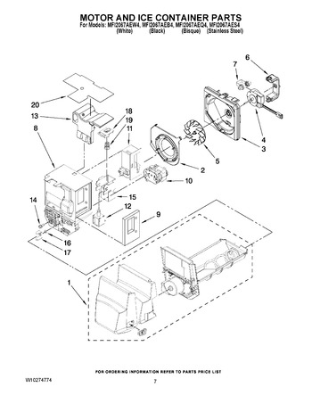 Diagram for MFI2067AEW4