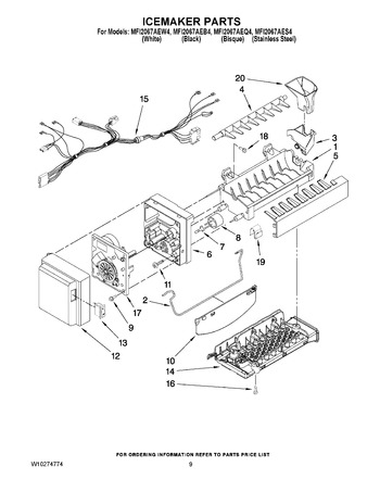 Diagram for MFI2067AEW4