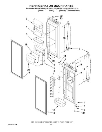 Diagram for MFI2067AEW4