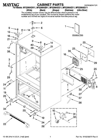 Diagram for MFI2266AEU11