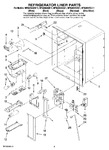 Diagram for 02 - Refrigerator Liner Parts