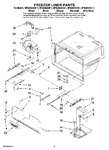 Diagram for 05 - Freezer Liner Parts