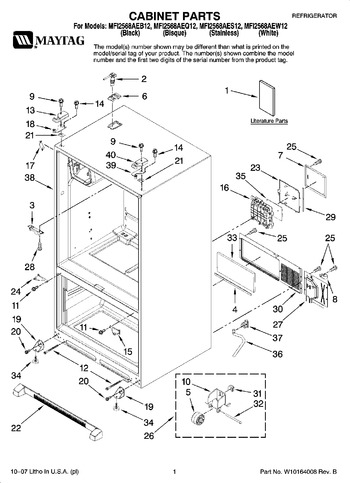 Diagram for MFI2568AES12