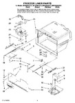 Diagram for 05 - Freezer Liner Parts