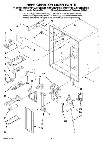 Diagram for MFI2569VEW10